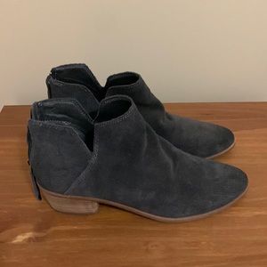 Suede ankle boots